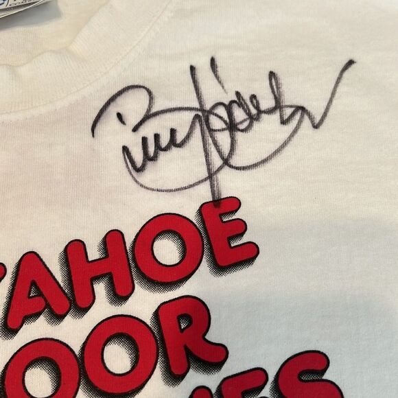 Vintage NWOT szXL authentic 2003  Pat Travers and Brian Howe autographed T-shirt - Picture 5 of 13